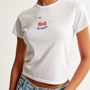 Abercrombie cherry tee
